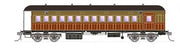 052 - NSWGR End Platform cars -SDS Models - CCA 1277 Pre-war Tuscan & Russet - Full Lining