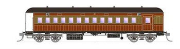 053 - NSWGR End Platform cars - CCA 1277 Red & Russet -  SDS Models