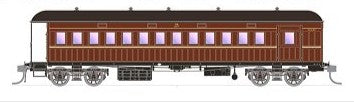 054 - NSWGR End Platform cars - CCA 1277 Indian Red -  SDS Models