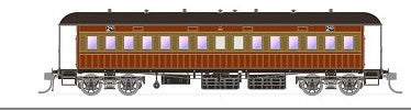 055- NSWGR End Platform cars - FO 1280 Red & Russet - SDS Models