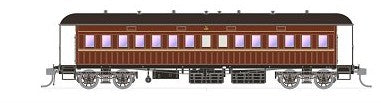 056- NSWGR End Platform cars - FO 1280 Indian Red - SDS Models