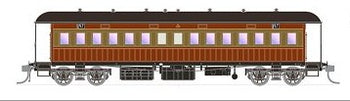 057 NSWGR End Platform cars - BI 1275 Red & Russet- SDS Models
