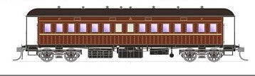 058 NSWGR End Platform cars - BI 1275 Indian Red - SDS Models