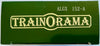 ALGX 152-A SAR Louvre Van Full detailed, Kadee Couplers & Metal Wheels "TRAINORAMA"  HO NEW MODEL