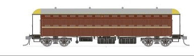 061 NSWGR End Platform cars - RG 250 Greyhound Car - Indian Red - SDS Models