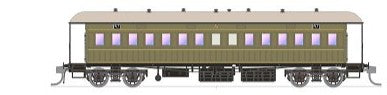 067 NSWGR End Platform cars - SDS Models - BI 1158 Khaki