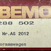 BEMO 3288 502 pass-car BVZ AS 2012 pass car HOm 12mm Narrow gauge  Coach Passenger Car (PRE-OWNED) HOm 12mm