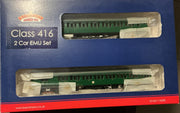 2EPB EMU 5770 LATE SR MULTIPLE UNIT GREEN DCC Ready #31-376 BACHMANN BRANCH LINE PRE-OWNED