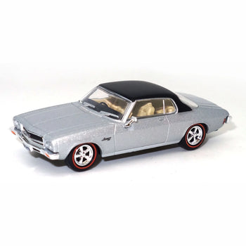 CC166 - 1:64 - 1973 HQ Monaro LS 2 door Silver with black roof