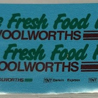 SOAK 107 N Scale Woolworths 40' Container DECAL "N" SCALE