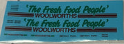 SOAK 107 N Scale Woolworths 40' Container DECAL "N" SCALE