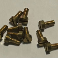 10BA CHEESEHEAD 5/32 inch BRASS SCREWS Qty 10