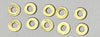 10BA WASHERS Brass Qty 10
