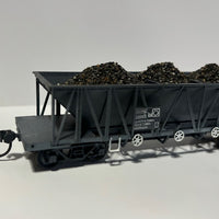 NHWF Ballast Wagon - NHWF W1169 with Ballast load - with metal wheels + kadee new well built models listed as 2nd hand - Rails North Models