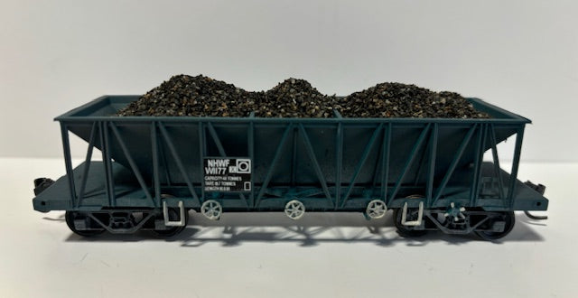 2nd hand - Rails North Models - NHWF Ballast Wagon - NHWF W1177 with Ballast load