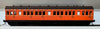 PRE ORDER - CX03 - 1181 - Mansard Roof, Indian Red, with Single Line, Dark Grey Mansard Roof no door ventilators - Casula Hobbies Model Railways