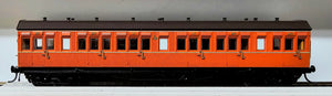 PRE ORDER - CX03 - 1181 - Mansard Roof, Indian Red, with Single Line, Dark Grey Mansard Roof no door ventilators - Casula Hobbies Model Railways