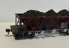 NHWF W1189 with Ballast load - with metal wheels + kadee new well built models listed as 2nd hand NHWF Ballast Wagon - - Rails North Models