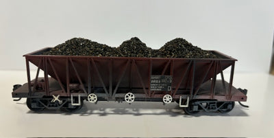 2nd hand - Rails North Models - NHWF Ballast Wagon - NHWF W1189 with Ballast load