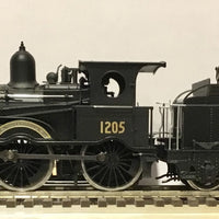 V5 - Z12 1205 "Black" with Cowcatcher and Beyer Peacock 6 Wheel Tender, - DCC SOUND
