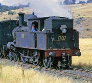 Pre Order - NSWGR Z13 Class - 1307 Black, lined red, high bunker, high water filler - DCC Sound