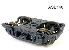 146: 2BC, HO NSWR Bogie: SPOKED WHEELS SDS Models: ASB146