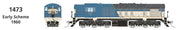 1473 Loco HO DC SDS Models - QR 1473  Early Scheme 1960s (1460HO104)