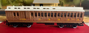 2nd Hand - Hornby OO LNER clerestory “teak” brake 3rd coach 1475