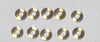 14BA WASHERS Brass Qty 10
