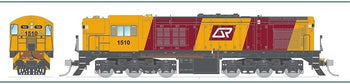 1510 Loco HO DCC SDS Models - QR 1510 QR Corporate Livery late 1990s  (1460ho524)