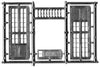 Central Valley:  Large shop doors w/access door