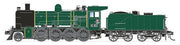 SDS - VR K Class Loco - K 163 C - Preserved 2000s Green -  Plate Cowcatcher, Spoked Wheels, Riveted Tender - DC