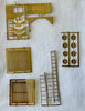 Etch brass HO wagon parts as in photo,  item #76.