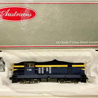 T Class T365 VR BLUE "FULL VALANCE"  LOCOMOTIVE original new AUSTRAINS WITH ALL WHEEL PICK UP AND ALL WHEEL DRIVE Chassis -