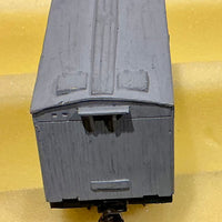 SHG NSWGR 4 Wheel ice Van Wagons, Protype white metal model selling as is with metal wheels and KADEE couplers.