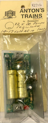 12 volts DC Power Regulator 14-17 volts AC in, 1amp - 