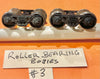 NSWGR Roller Bearing Bogies with RP25 N-Silver metal wheels one pair, Pre-used models stock Sale HO #3