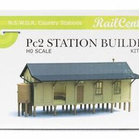 Rail Central: PC2 Station RC1004K NSWGR PC2 CONCRETE STATION BUILDING KIT.