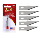 Excel Hobby Precision Blades - Straight Edge Blade 5 pcs #20002
