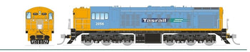 2056 Loco HOn3.5 DC SDS Models - QR 2056 Tasrail 2000s Scheme  (1460TT329)