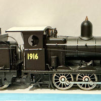 V11 Z1916 Z19 DCC Sound, Thow cab, white Cab roof, Black with painted handrails - NO ELECTRICAL GEN, HEADLIGHT, MARKER LIGHTS, with Beyer Peacock 6 Wheel Tender, Casula Hobbies Model Railways. RTR