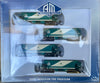 NDFF Ballast Hopper RSA V2 Green Pk NDFF-4 AM10150 - AUSCISION MODELS 4 CAR PACK