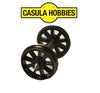 CHW 40 SPOKE - 23.8mm axles X 10.5mm dia, Spoke Wheels, pack of 8, HO : Casula Hobbies: CH