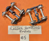 NSWGR Roller Bearing Bogies with RP25 N-Silver metal wheels one pair, Pre-used models stock Sale HO #5