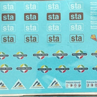 Soak 240 - STA - Trans Adelaide- Adelaide Metro - HO Decal