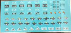 Soak 240 - STA - Trans Adelaide- Adelaide Metro - HO Decal