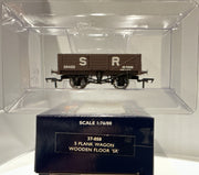 5 PLANK WAGON WOODEN FLOOR ‘SR’ #37-050 - BACHMANN BRANCH LINE PRE-OWNED
