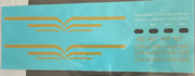 Soak 271  HO DECAL for  NSWGR 45 Class Locomotive