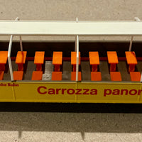 BEMO H0m 3280 100 Passenger Car Observation Car Rhaetian Railway RhB HOe 9mm Narrow gauge  Coach Passenger Car (PRE-OWNED) HOe 9mm