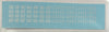 SOAK 285 N Scale - 600 Class Silver Nos  DECAL "N" SCALE